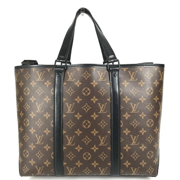 LOUIS VUITTON M45734 MonogramMacassar Weekend Tote PM Tote Bag Shoulder Bag - Picture 2 of 16